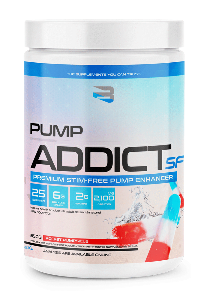 Believe Stim-Free Pump Addict