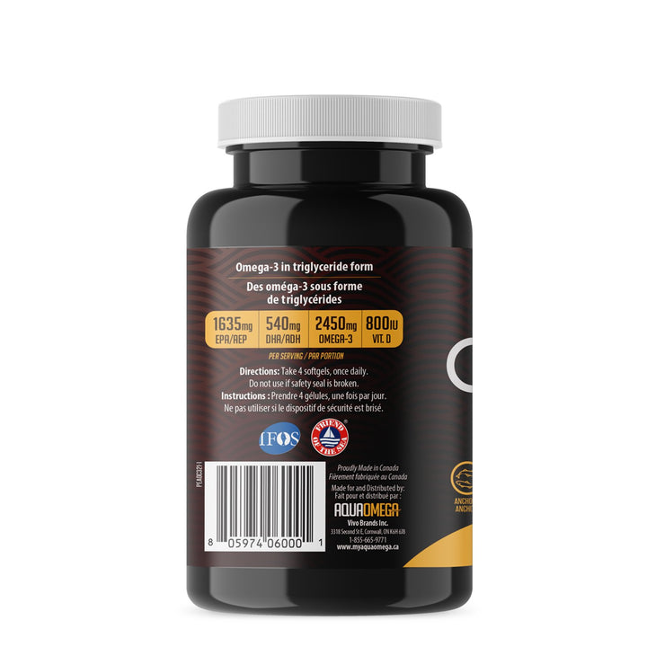 AquaOmega 3:1 Daily Maintainence Omega-3 Softgels