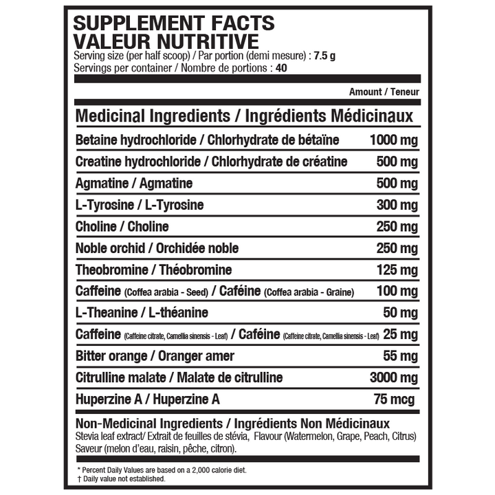 Yummy Sports Angry Badger - 40 Servings