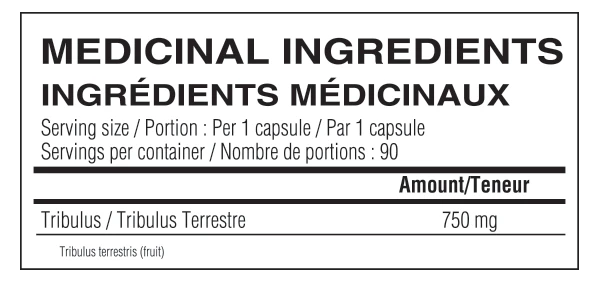 Tribulus Terrestris - 90 Capsules
