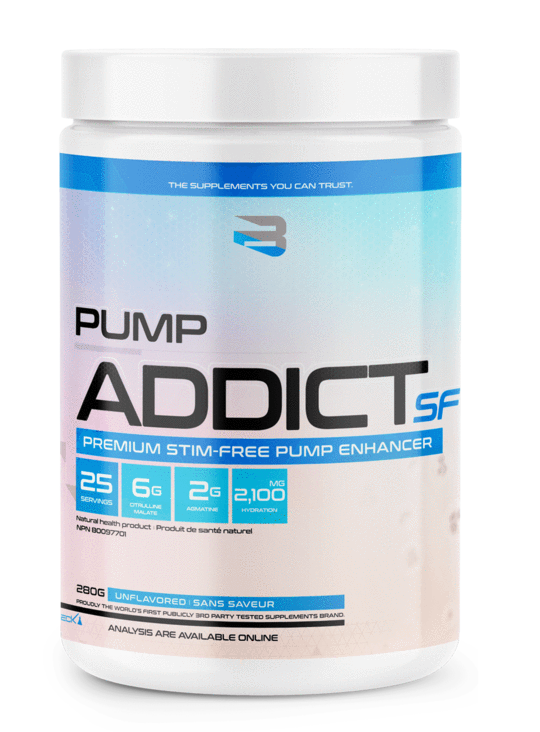Believe Stim-Free Pump Addict