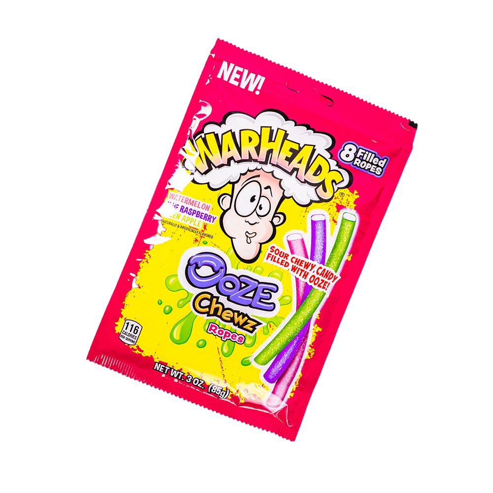 Warheads Ooze Chewz Ropes