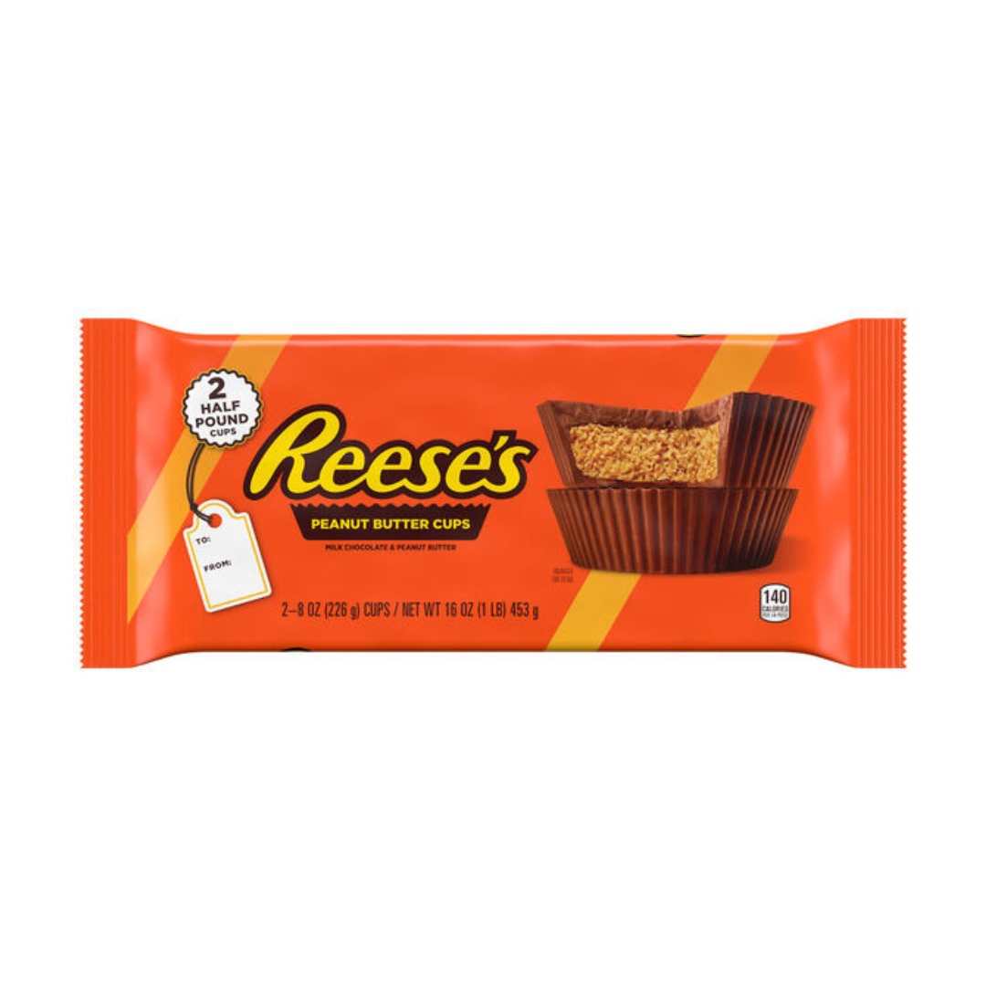 Reese's 2 Half Pound Cups