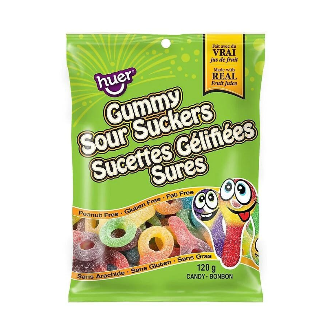 Gummy Sour Suckers