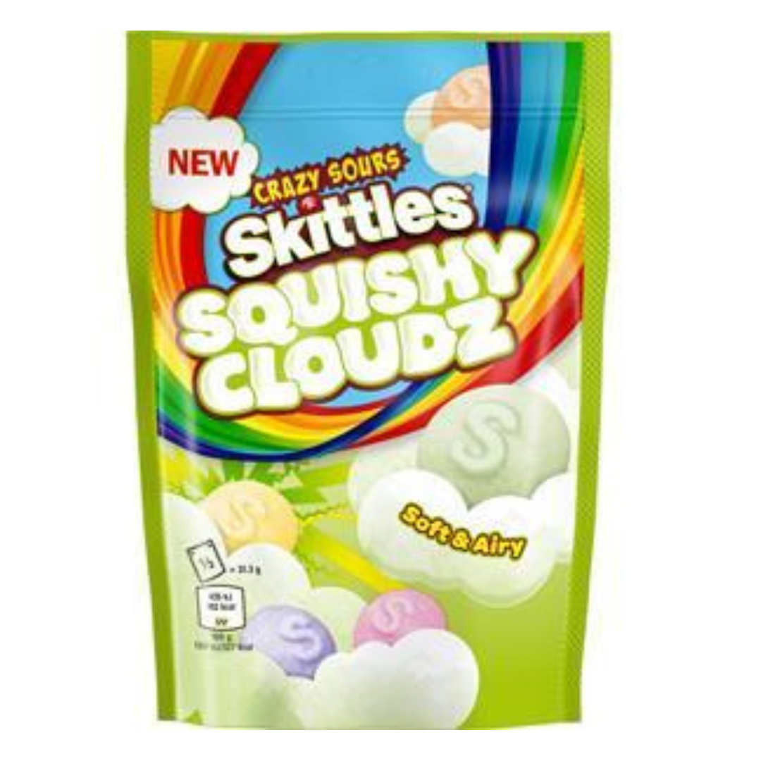 Skittles Crazy Sours Squishy Cloudz