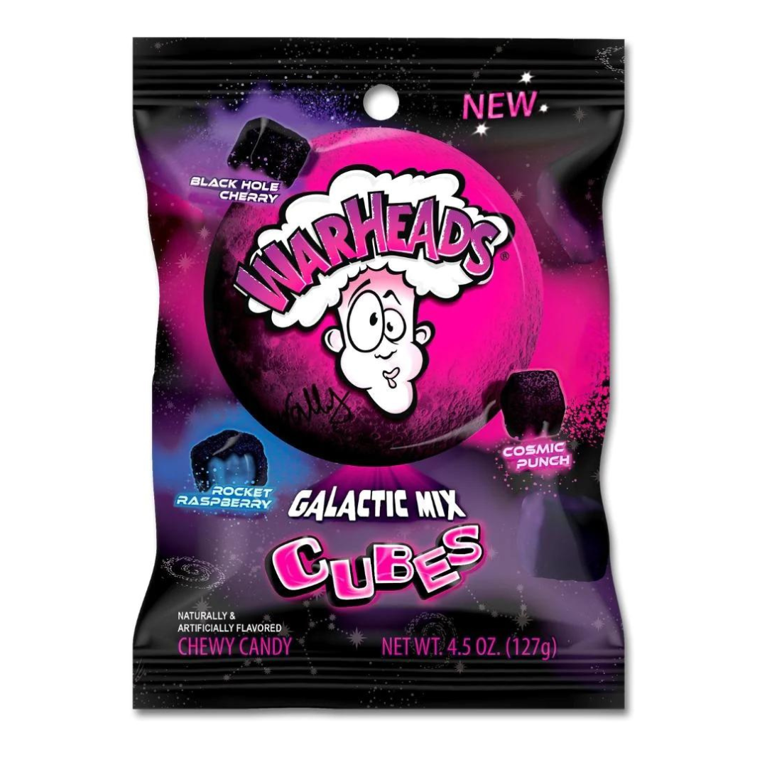 Warheads Galactic Mix Cubes