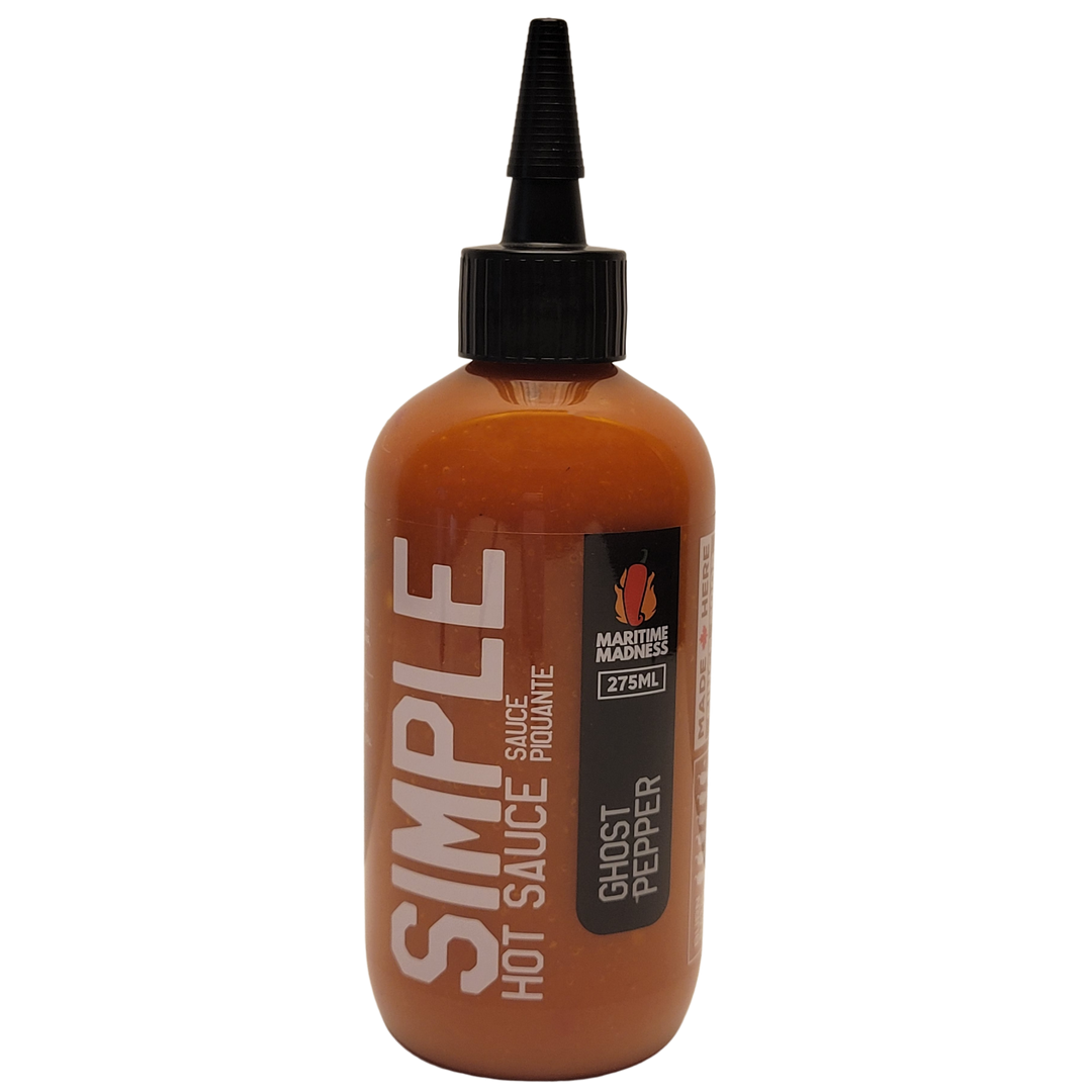 Simple Ghost Pepper Hot Sauce