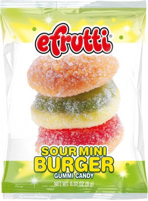 Efrutti Sour Mini Burger