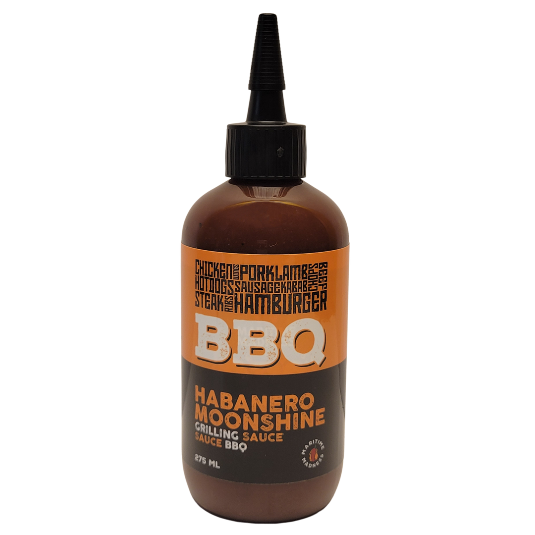 Habanero Moonshine BBQ Sauce