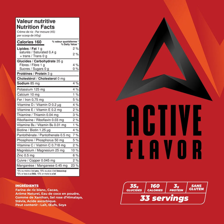 Cream of Rice - Active Flavour