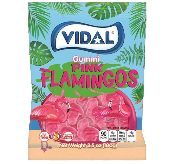 Vidal Pink Flamingos - 100g