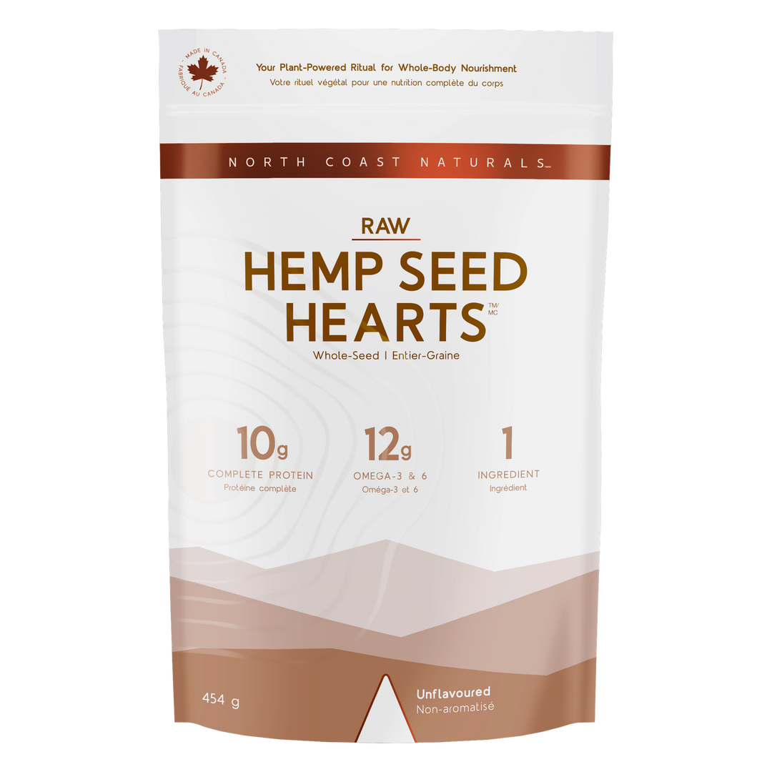 All-Canadian Raw Hemp Seed Hearts – 454g