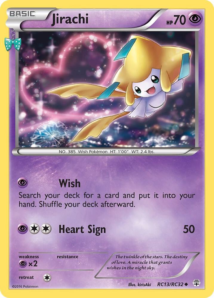 Jirachi #RC13 — Generations: Radiant Collection [NM]
