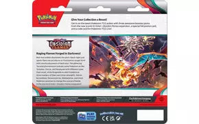 Pokémon - Obsidian Flames 3-pack Blister