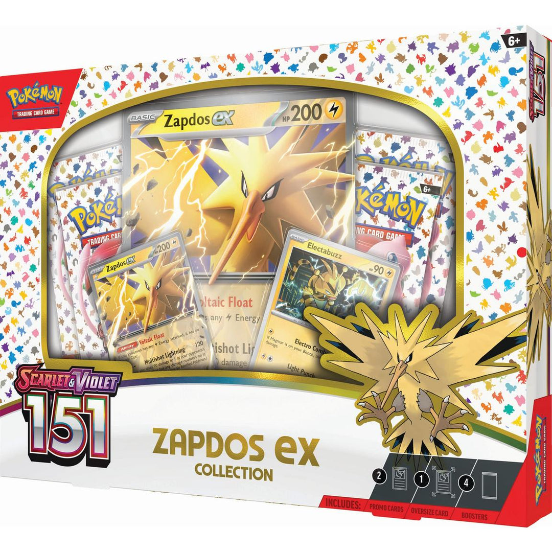 Pokémon 151: Zapdos EX Collection Box