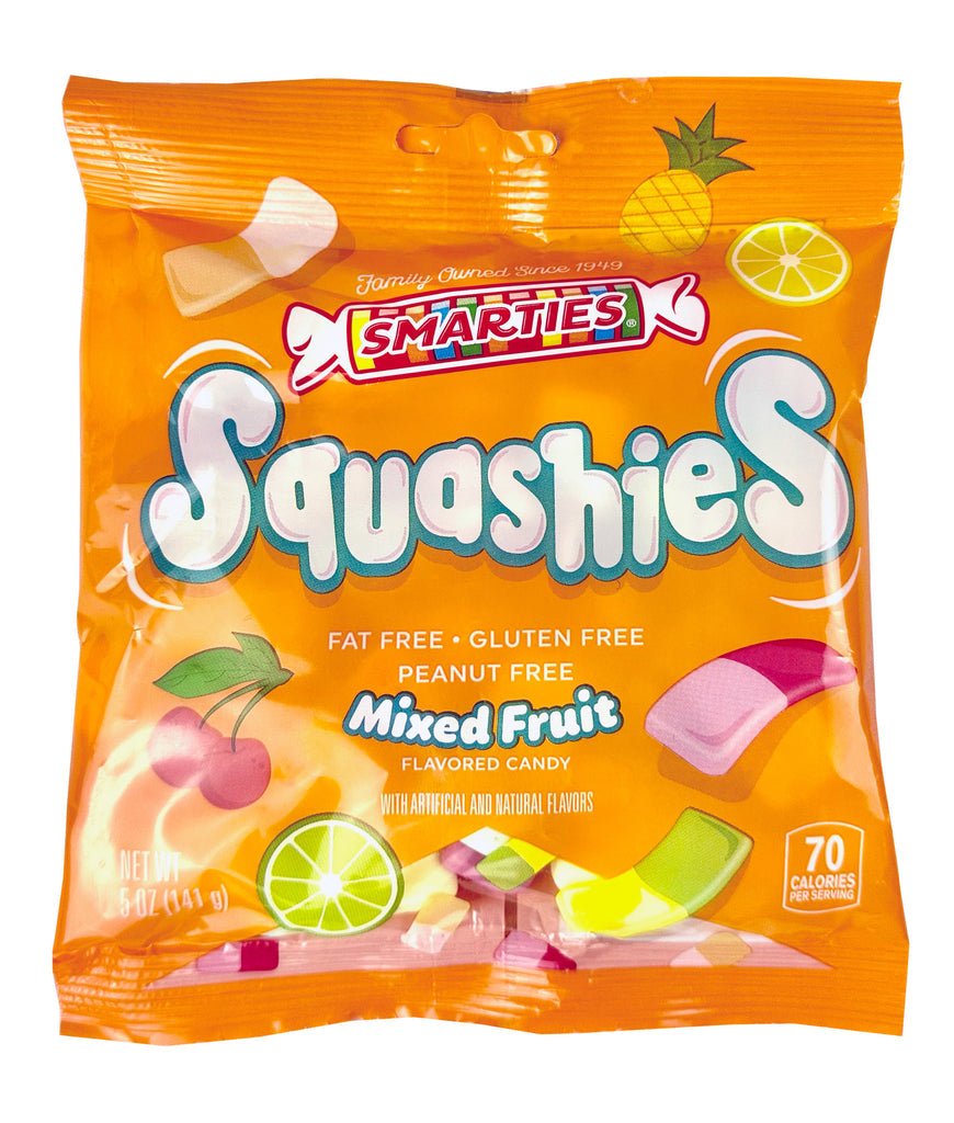 Smarties Squashies Mixed Fruit 5 oz Bag