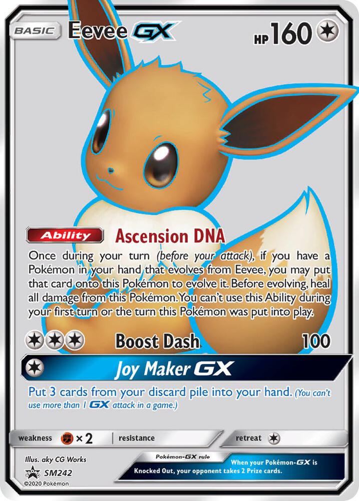 Eevee GX #SM242 — Sun & Moon Promo [NM]
