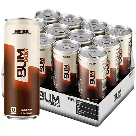 CBUM Bum Energy Root Beer 355 mL can