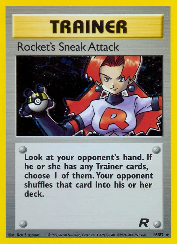 Rocket's Sneak Attack (16) #16 — Team Rocket [LP]