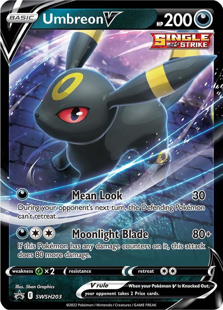 Umbreon V #SWSH203 — Sword & Shield Promo [NM]
