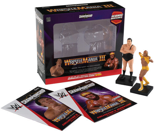 Hulk Hogan and Andre the Giant Wrestlemania III Resin Figurine