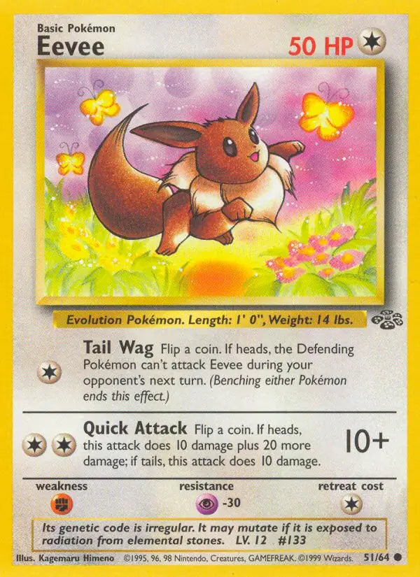 Eevee #51 — Jungle [NM]