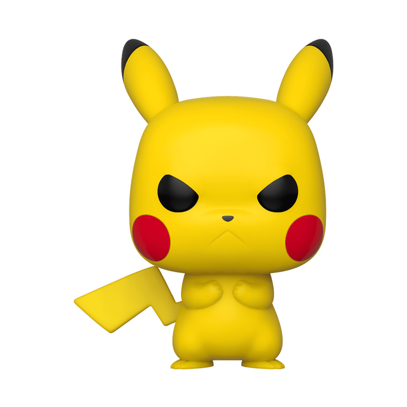 Curly's Funko source-backed figure secondary - Funko POP! - Pokemon - Grumpy Pikachu [MED-124-8213388951718:official_funko_48401_loose_image]