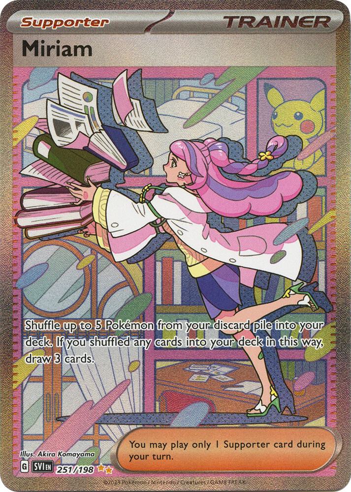 Miriam #251/198 — Scarlet & Violet Base Set [NM]