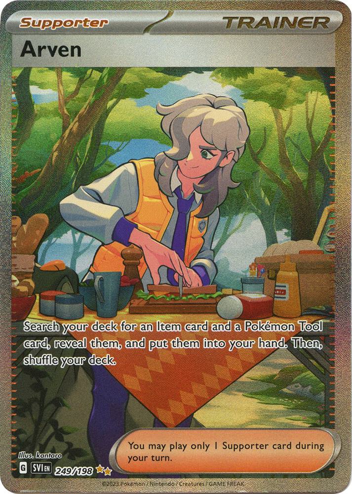 Arven #249/198 — Scarlet & Violet Base Set [NM]