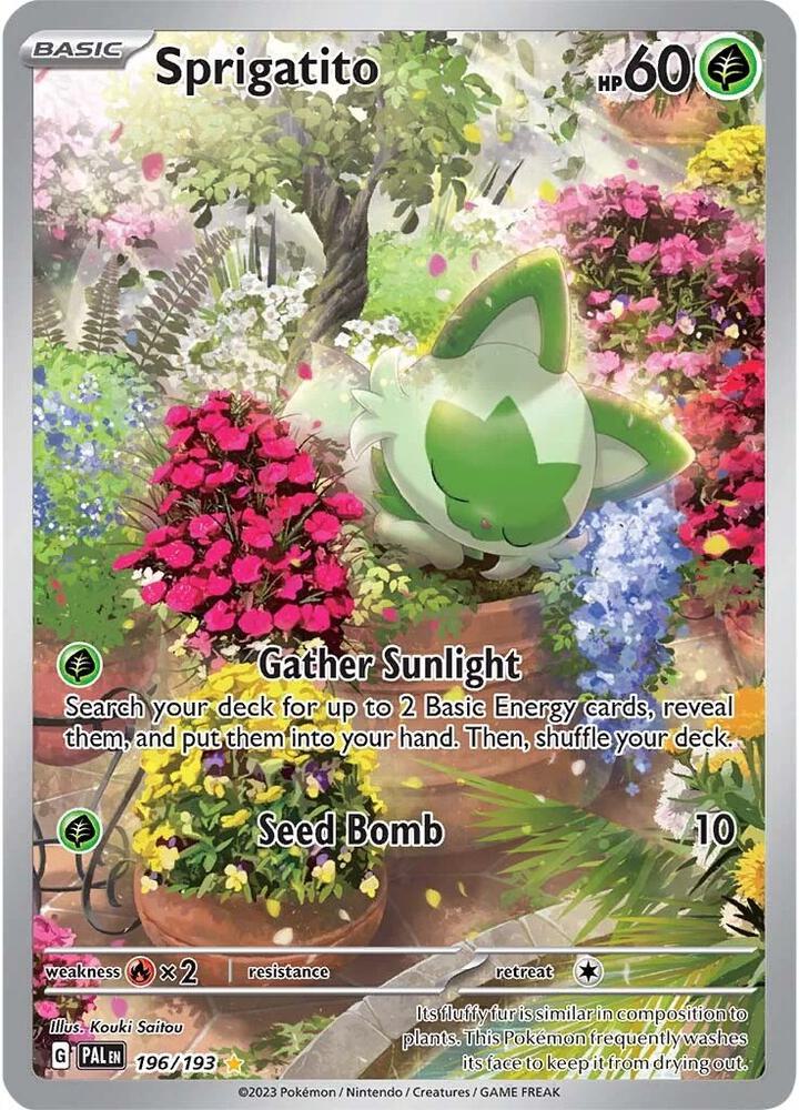 Sprigatito #196/193 — Paldea Evolved [NM]
