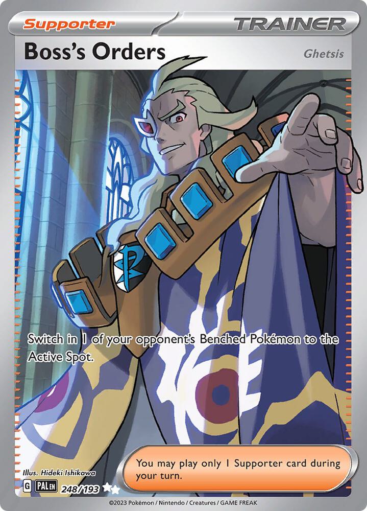 Boss's Orders #248/193 — Paldea Evolved [NM]