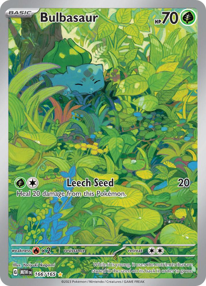 Bulbasaur #166/165 — SV: 151 [NM]