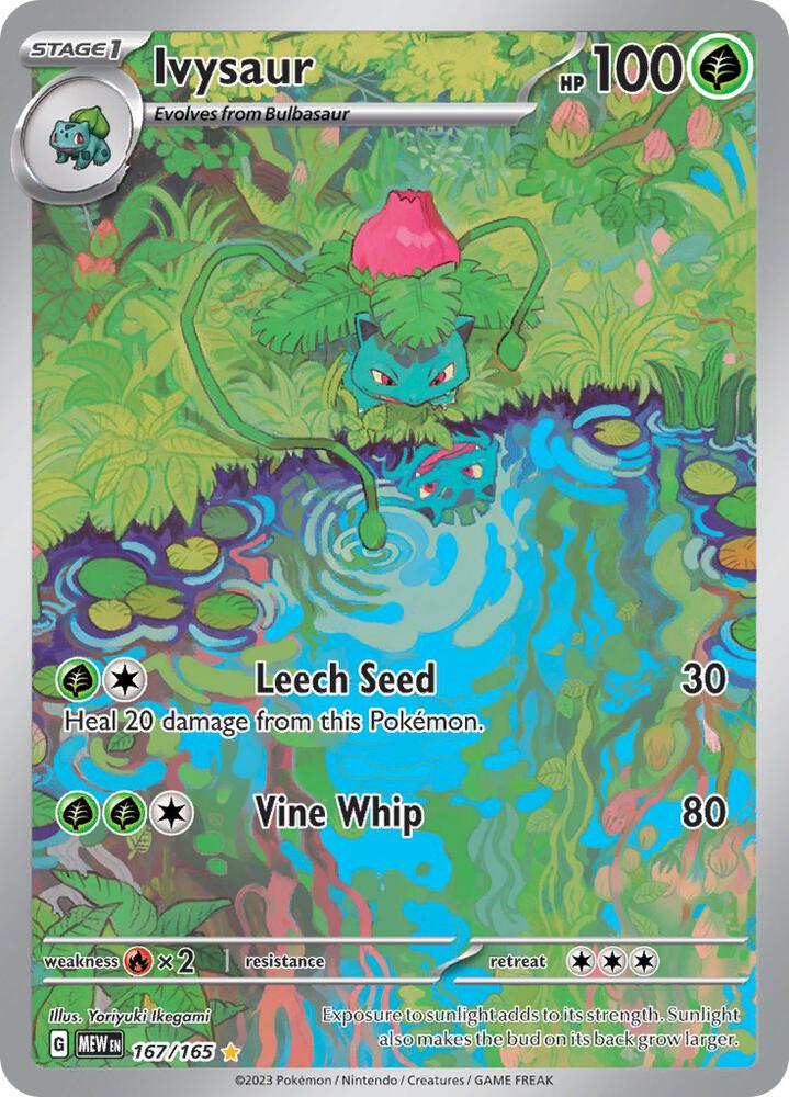 Ivysaur #167/165 — SV: 151 [NM]