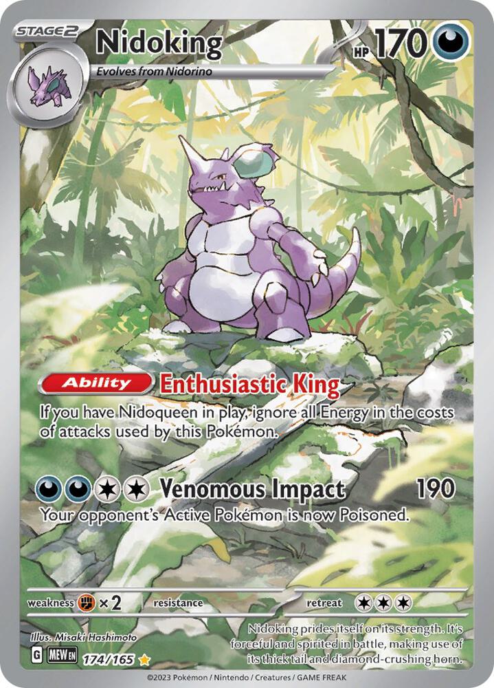 Nidoking #174/165 — SV: 151 [NM]