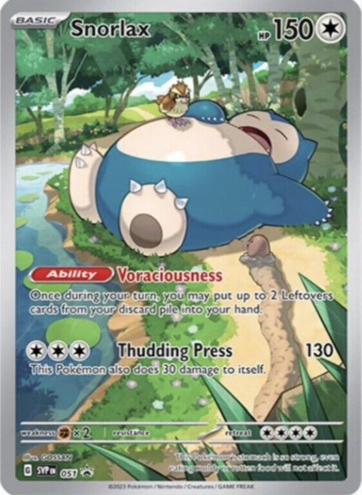 Snorlax #051 — Scarlet & Violet Promo [NM]