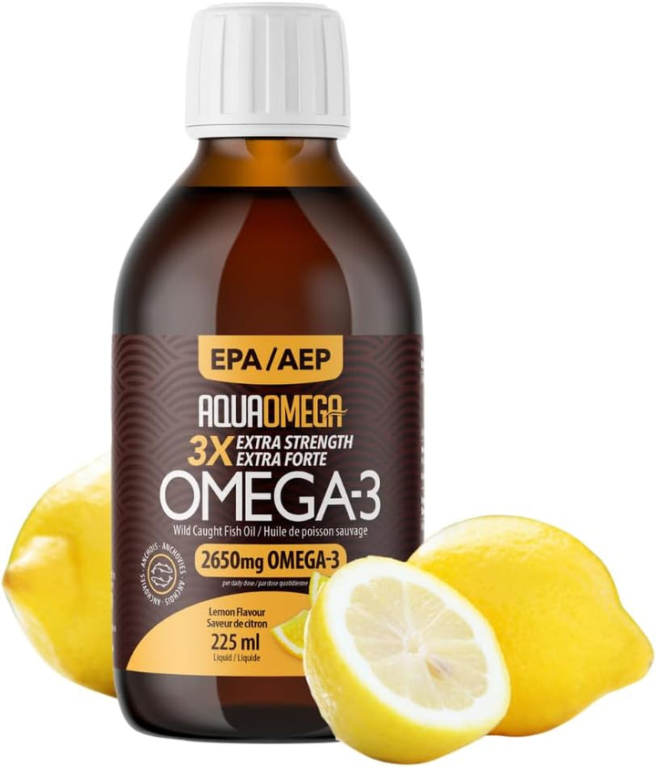 AquaOmega Daily Maintenance 3x Strength Omega-3 Liquid