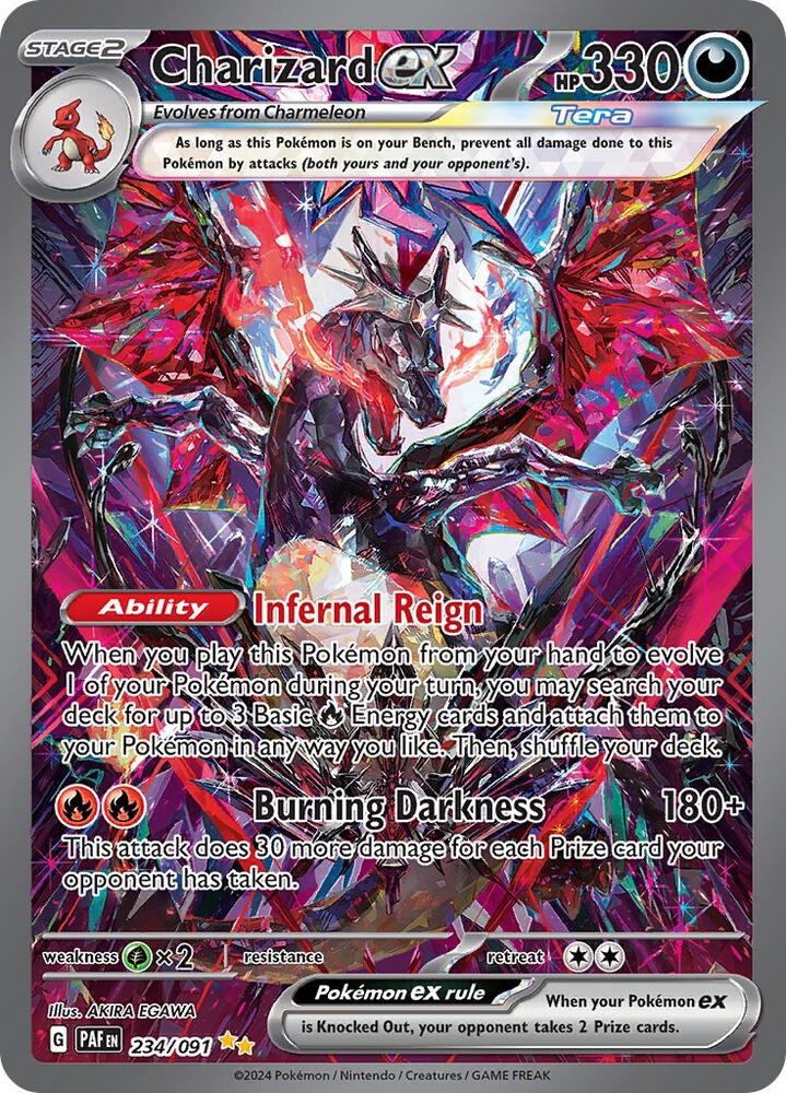 Charizard ex #234/091 — Paldean Fates [NM]