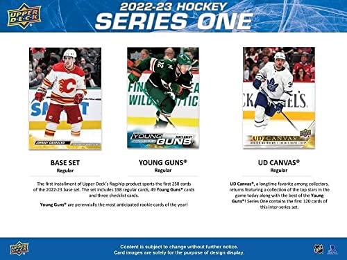 2022-23 Upper Deck Series 1 Hockey Cards (Tin)