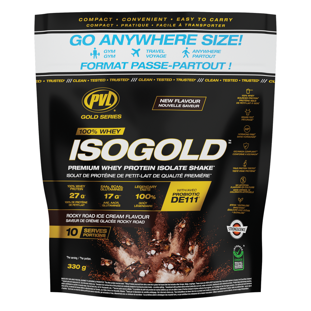 PVL ISO Gold Anywhere Bags - Rocky Road