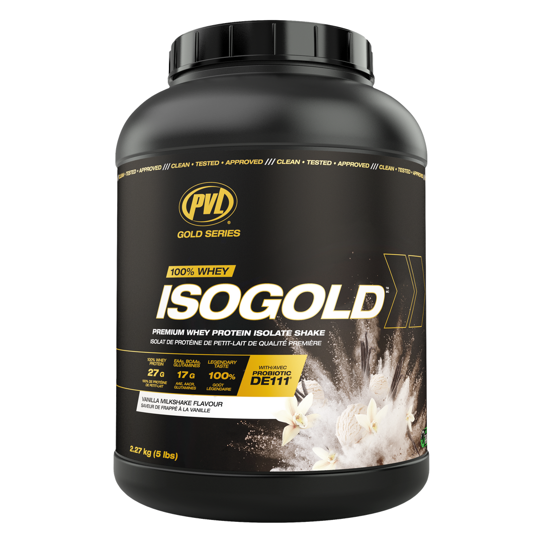PVL ISO Gold - 5 LBS Vanilla Milkshake