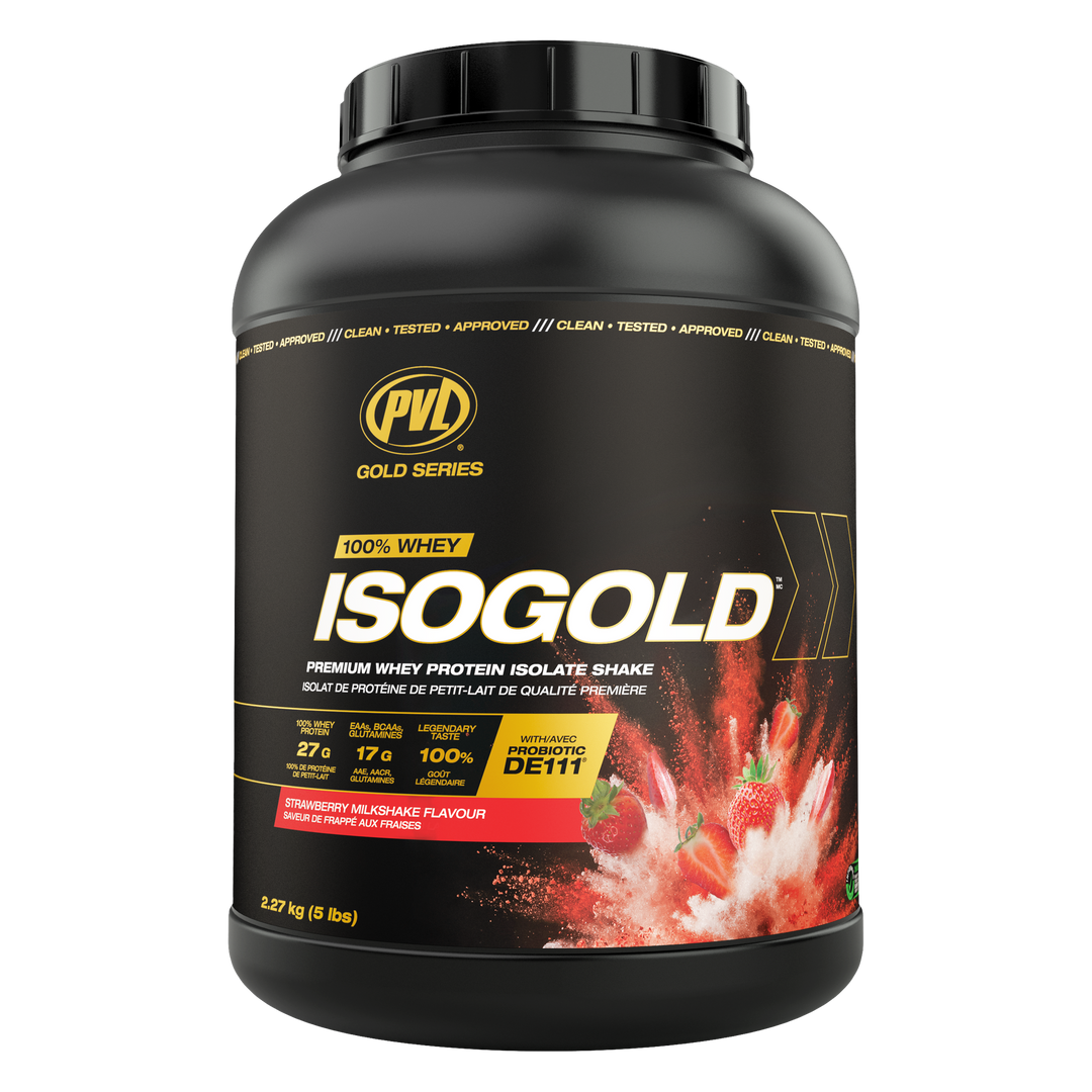 PVL ISO Gold - 5 LBS Strawberry Milkshake