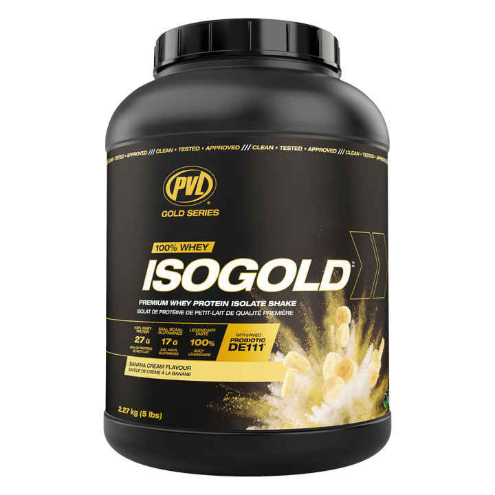 PVL ISO Gold - 5 LBS Banana Cream