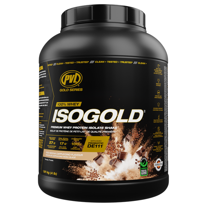 PVL ISO Gold - 1.81 kg (4 lb) Iced Mocha Cappuccino