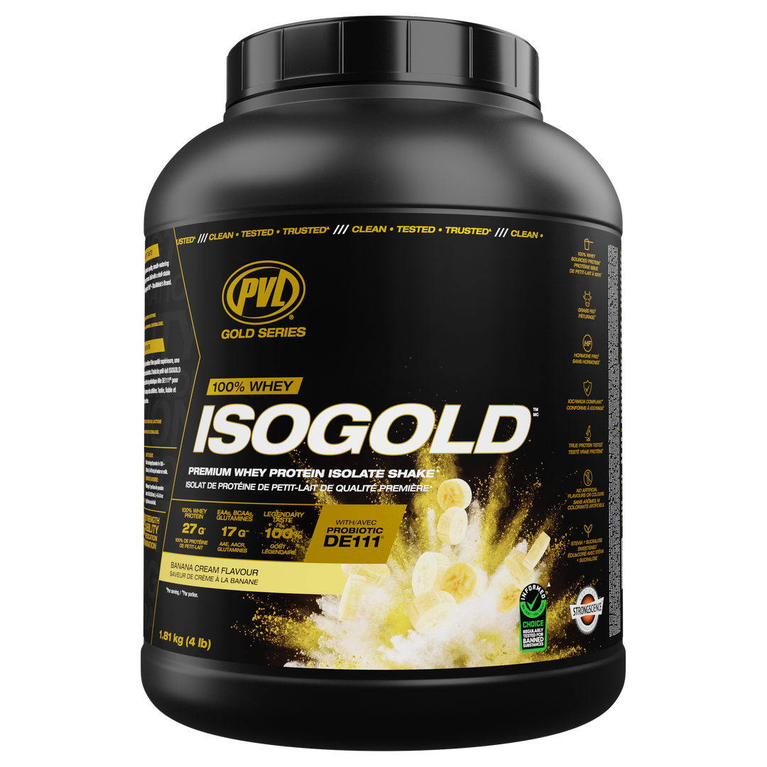 PVL ISO Gold - 1.81 kg (4 lb) Banana Cream