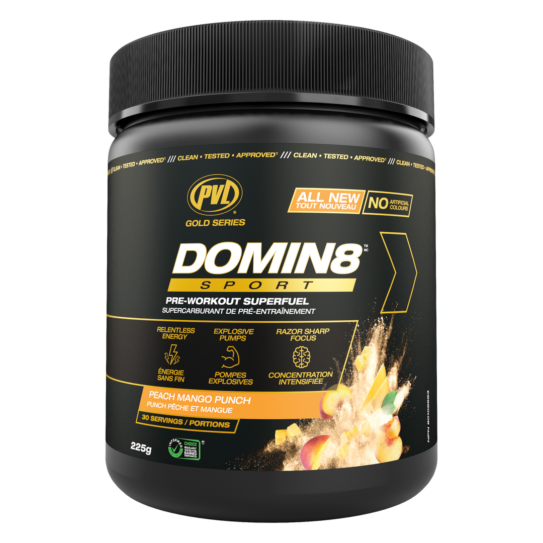 PVL Domin8 Superfuel 520 g - Peach Mango Punch 225g