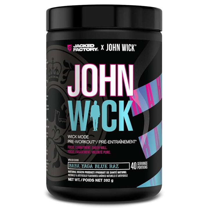 Jacked Factory X John Wick Preworkout