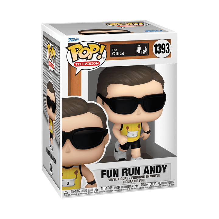Curly's Funko source-backed package primary - Funko POP! - The Office - Fun Run Andy [MED-130-7849747579046:SRC_FUNKO_MEDIA_BOX_001]