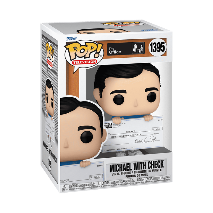 Curly's Funko source-backed package primary - Funko POP! - The Office - Michael with Cheque [MED-131-7849750823078:funko_cdn_boxed_65760]