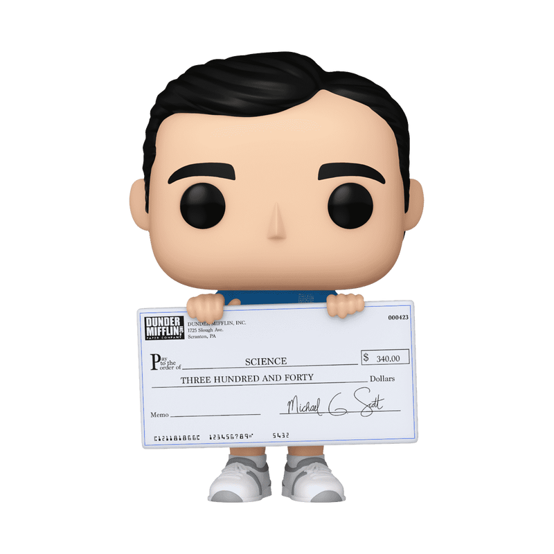 Curly's Funko source-backed figure secondary - Funko POP! - The Office - Michael with Cheque [MED-131-7849750823078:funko_cdn_figure_65760]