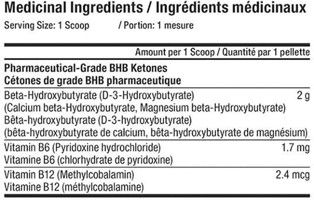 BHB Ketones with Vitamins B12 and B6